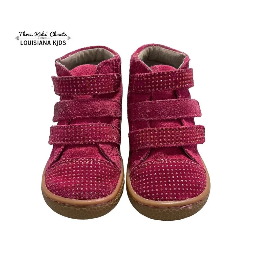 Livie & Luca Sz 5 Magenta Jamie Sparkle Ankle Boots